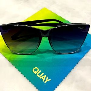 Quay “Come Thru” cat-eye sunglasses